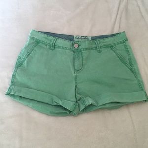 Aeropostale mint green women’s shorts